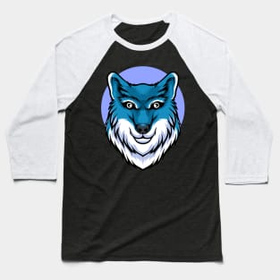 Wolf head Baseball T-Shirt